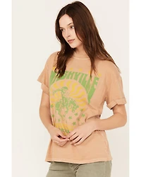 Girl Dangerous Women's Relaxed Music City Nashville Graphic Tee