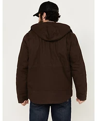 Hawx Men's Castile Weather Duck Hooded Work Jacket