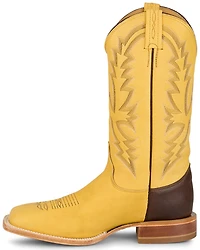 Justin Men's Deerskin Western Boots - Square Toe