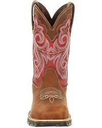 Durango Women's Rebel Waterproof Western Work Boots - Composite Toe