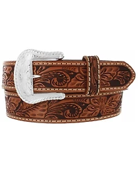 Tony Lama Men's Tooled leather Belt