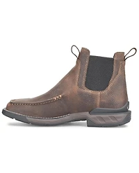 Phantom Rider Men's 6" Romeo Pull-On Ankle Boots - Moc Toe