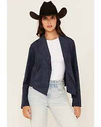 Shyanne Women's Faux Suede Fringe Jacket