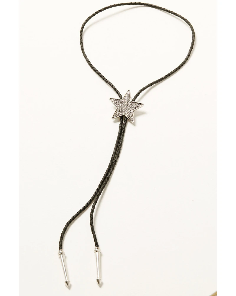 Shyanne Women's Star Rhinestone Bolo Tie