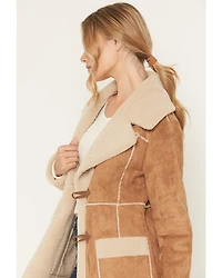 Panhandle Slim Women's Berber Lined Microsuede Coat