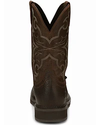 Justin Men's Amarillo Cactus Western Work Boots - Steel Toe