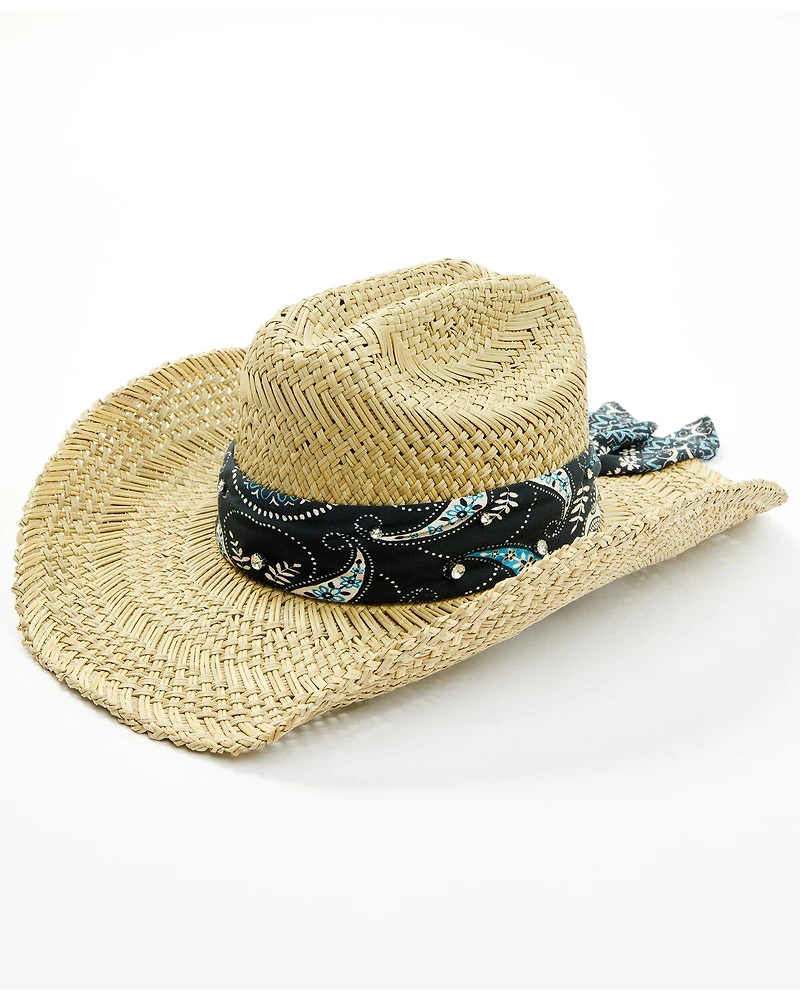 Shyanne Women's Gianna Straw Cowboy Hat