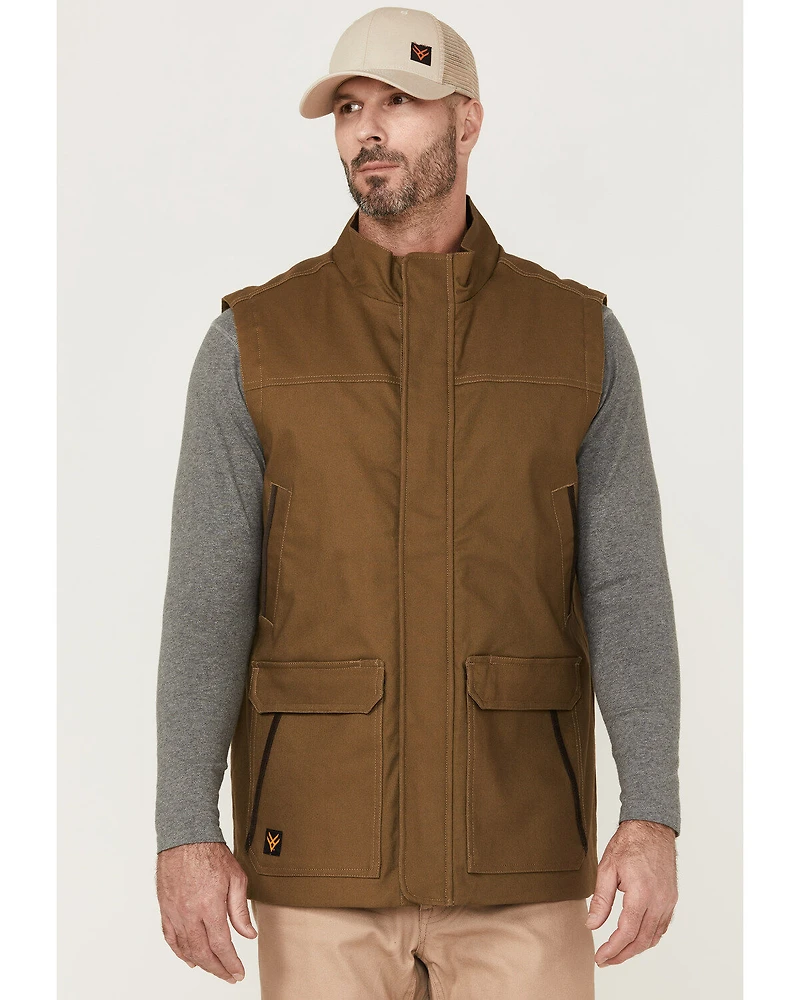 Hawx Men's Olive Tejon Insulated Stretch Work Vest