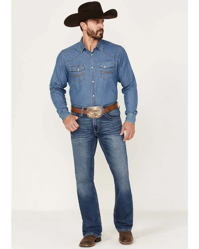 Ariat Men's M5 Walden Martson Medium Wash Straight Jeans