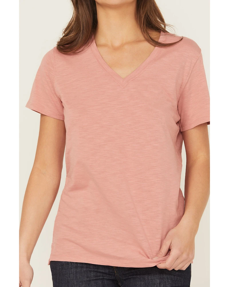 Carhartt Women's TENCEL™ Fiber Series Relaxed Fit Short Sleeve V-Neck Shirt