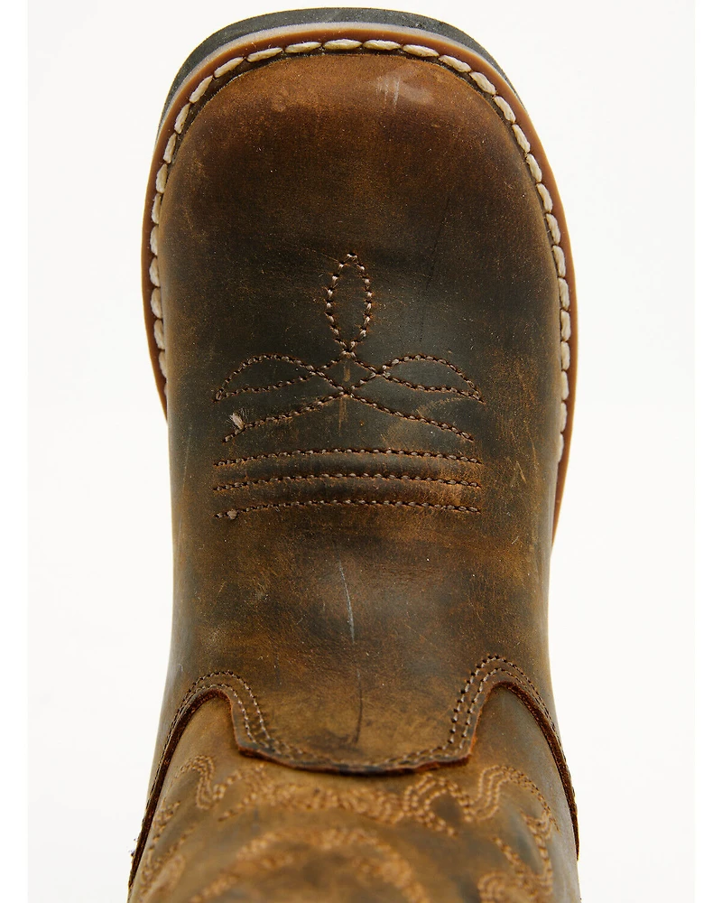 Cody James Toddler Boys' Little Nash Western Boots - Broad Square Toe