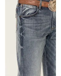 Wrangler Retro Men's Greeley Light Wash Stretch Relaxed Bootcut Jeans - Tall