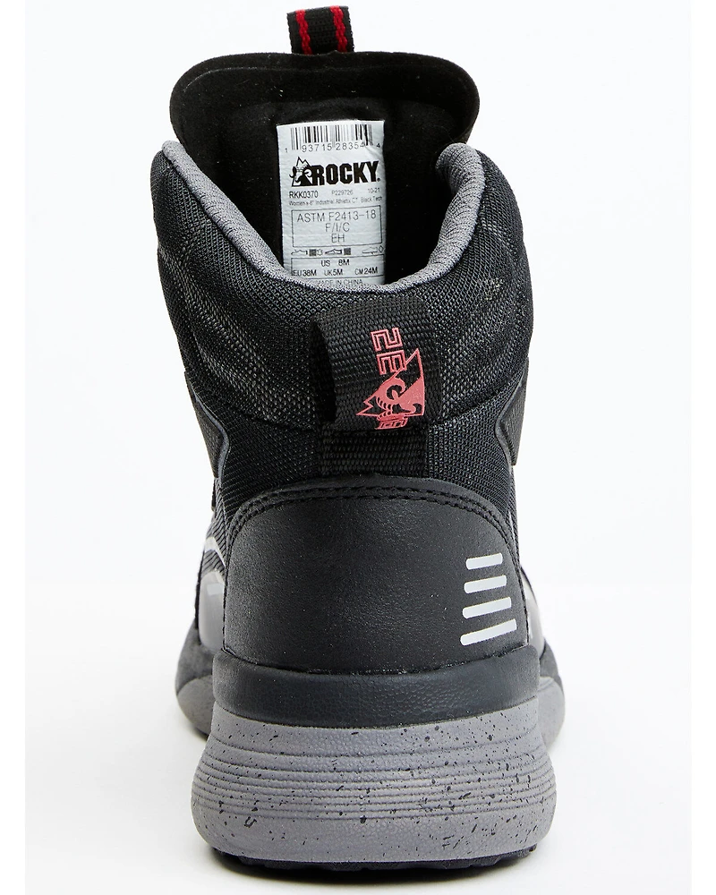 Rocky Men's Industrial Athletix Hi-Top 6" Work Shoe - Composite Toe