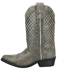 Smoky Mountain Little Girls' Magnolia Western Boots - Snip Toe