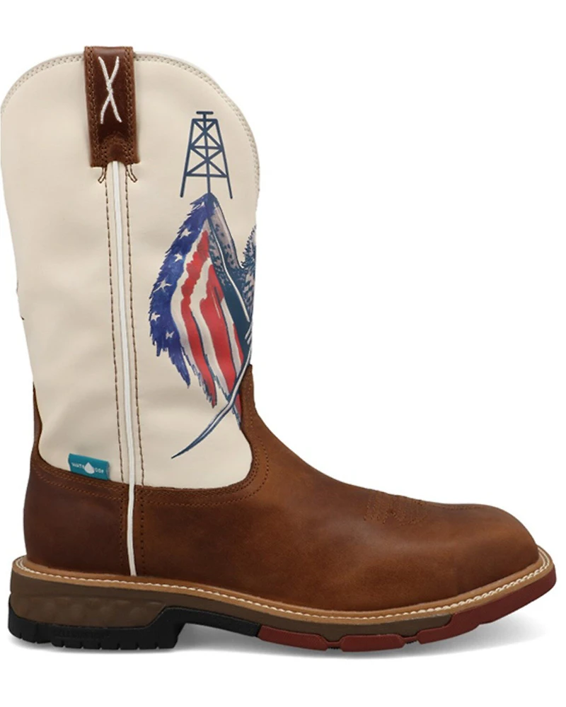 Twisted X Men's 12" Western Work Boots - Nano Toe