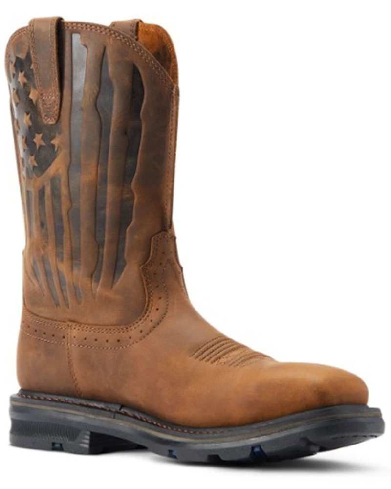 Ariat Men's Sierra Shock Shield Western Boots - Steel Toe