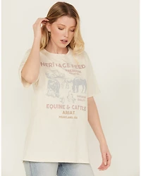 Ariat Women's Feed Short Sleeve Graphic Tee