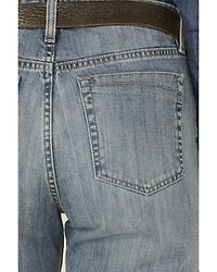 Cinch Women's Tatum Medium Wash High Rise Easy Fit Trouser Jeans