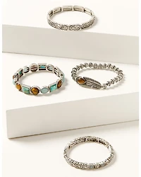 Shyanne Women's Juniper Sky Bracelet Set - 3 Piece