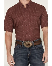 Ariat Men's VentTEK Outbound Printed Short Sleeve Button-Down Performance Shirt