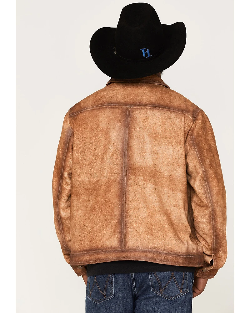Scully Men's Solid Button Down Jacket