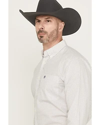 Ariat Men's Cesar Striped Geo Long Sleeve Button-Down Western Shirt