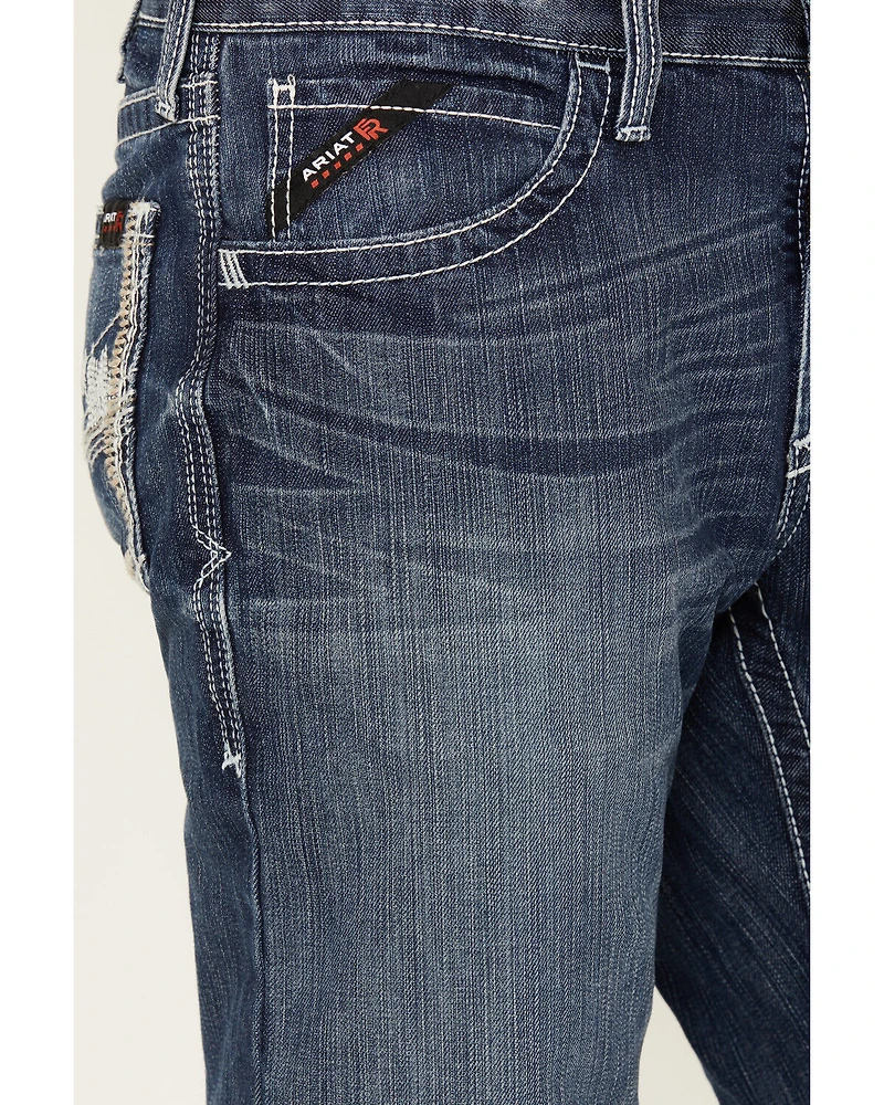 Ariat Men's Fire-Resistant M4 Ridgeline Boot Cut Work Jeans