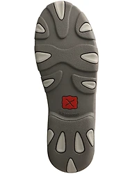 Twisted X Women's Tooled Boat Shoes - Moc Toe