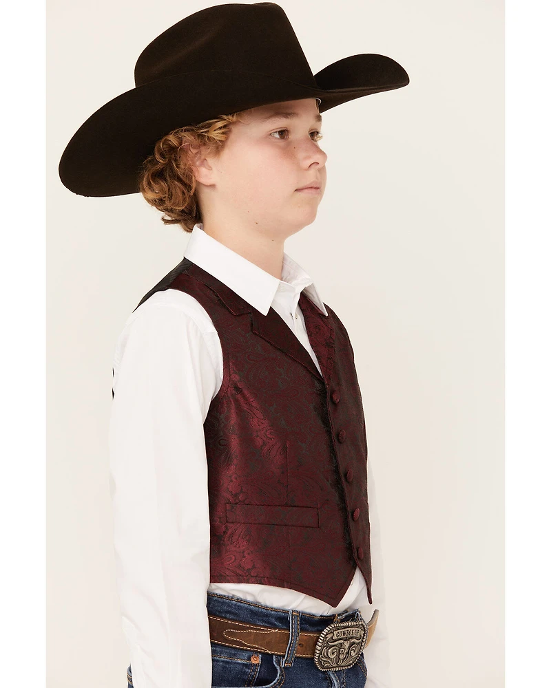 Scully Boys' Paisley Vest