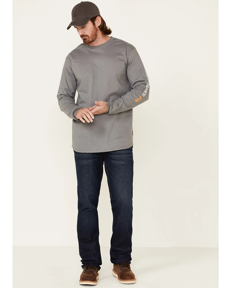 Cody James Men's FR Logo Long Sleeve Work T-Shirt