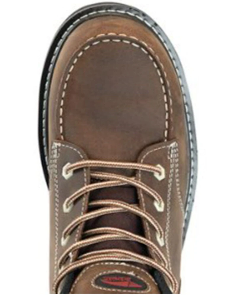 Avenger Men's 7607 Wedge Mid 6" Waterproof Lace-Up Work Boot - Soft Toe
