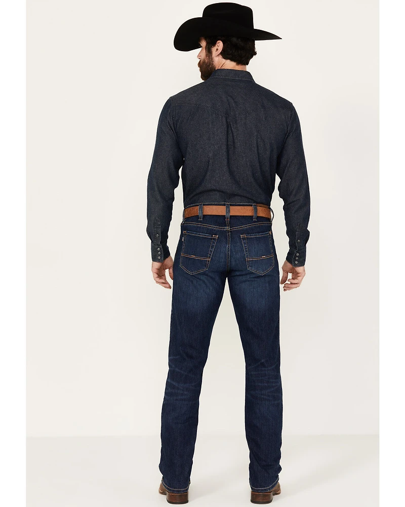 Justin Men's 1879 Medium Wash Slim Stretch Denim Jeans