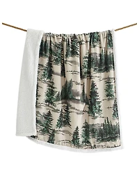 HiEnd Accents Joshua Campfire Sherpa Throw