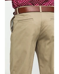 Wrangler Men's Khaki Casual Pleated Front Western Pants