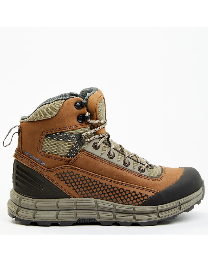 Brothers and Sons Men's 5.5" Waterproof Hiker Work Boots - Soft Toe