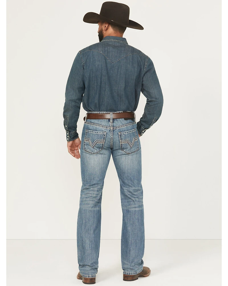 Rock & Roll Denim Men's Boot Barn Exclusive Dark Wash Pistol Straight Jeans