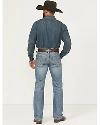 Rock & Roll Denim Men's Boot Barn Exclusive Dark Wash Pistol Straight Jeans
