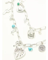 Shyanne Women's Charm Layered Necklace