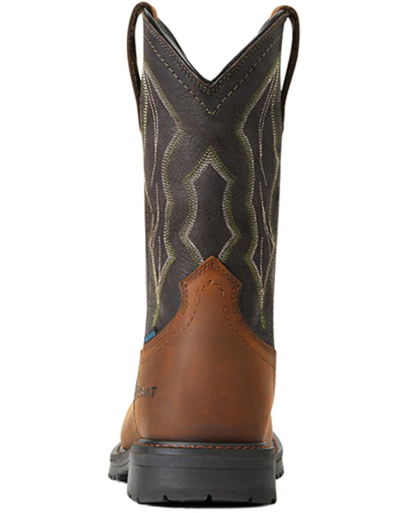 Ariat Men's Rigtek H20 Distressed Waterproof Work Boots - Composite Toe