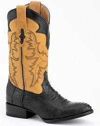 Ferrini Men's Nash Exotic Ostrich Leg Western Boots - Round Toe