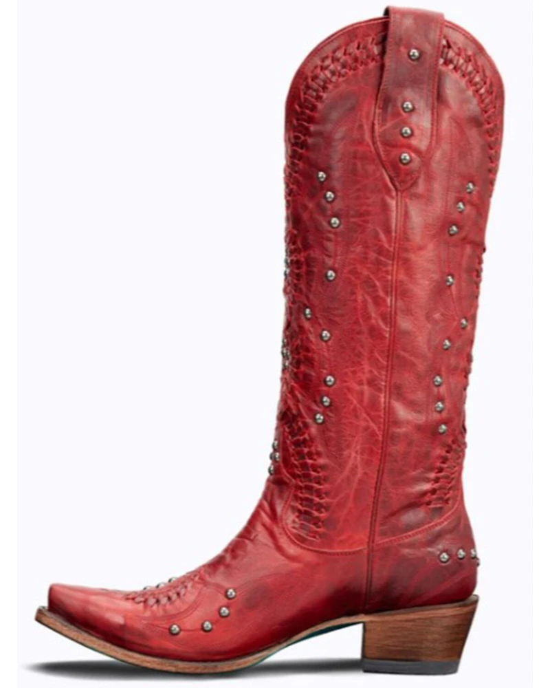 Lane Women's Cossette Tall Western Boots - Snip Toe