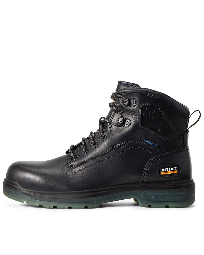 Ariat Men's Turbo Waterproof Work Boots - Carbon Toe
