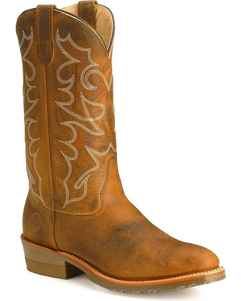 Double H Men's Gel Ice Western Boots - Round Toe