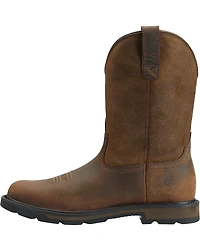 Ariat Men's Groundbreaker Pull On Work Boots - Soft Toe