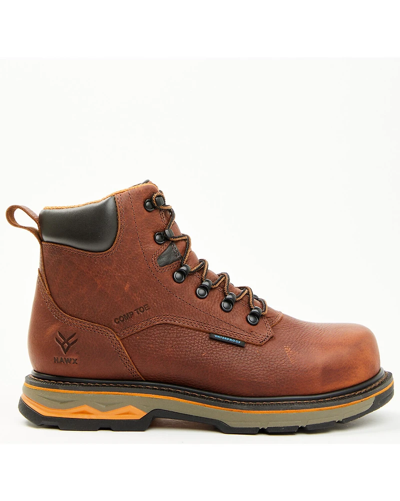 Hawx Men's 6" Enduro Waterproof Work Boots - Composite Toe