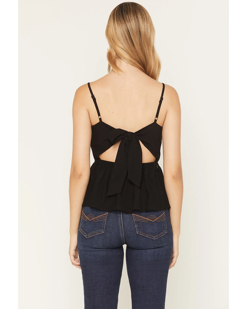 Shyanne Women's Crochet Bustier Top