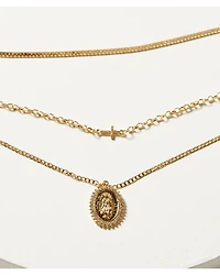 Shyanne Women's Saint Mary Layered Necklace