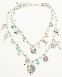Shyanne Women's Charm Layered Necklace