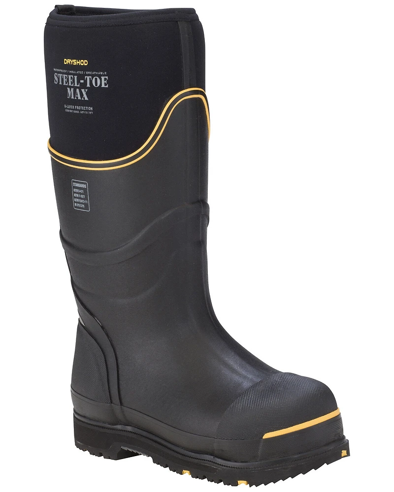 Dryshod Men's Steel Toe Max Cold Conditions Protective Boots
