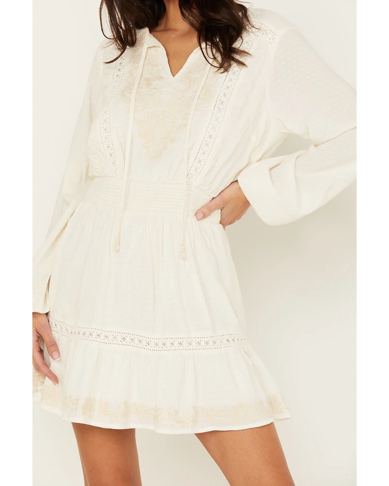Idyllwind Women's Baxter Long Sleeve Mini Dress